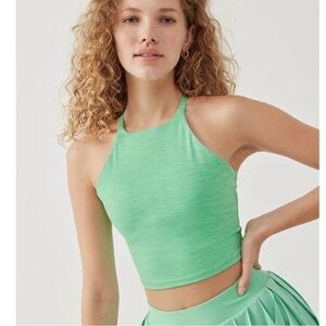 NWT OUTDOOR VOICES Move Free Jadelite Criss Cross Tank